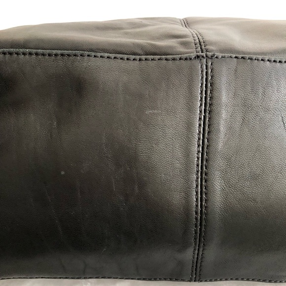 DKNY Tote Black Leather Handbag/Purse - Picture 12 of 14